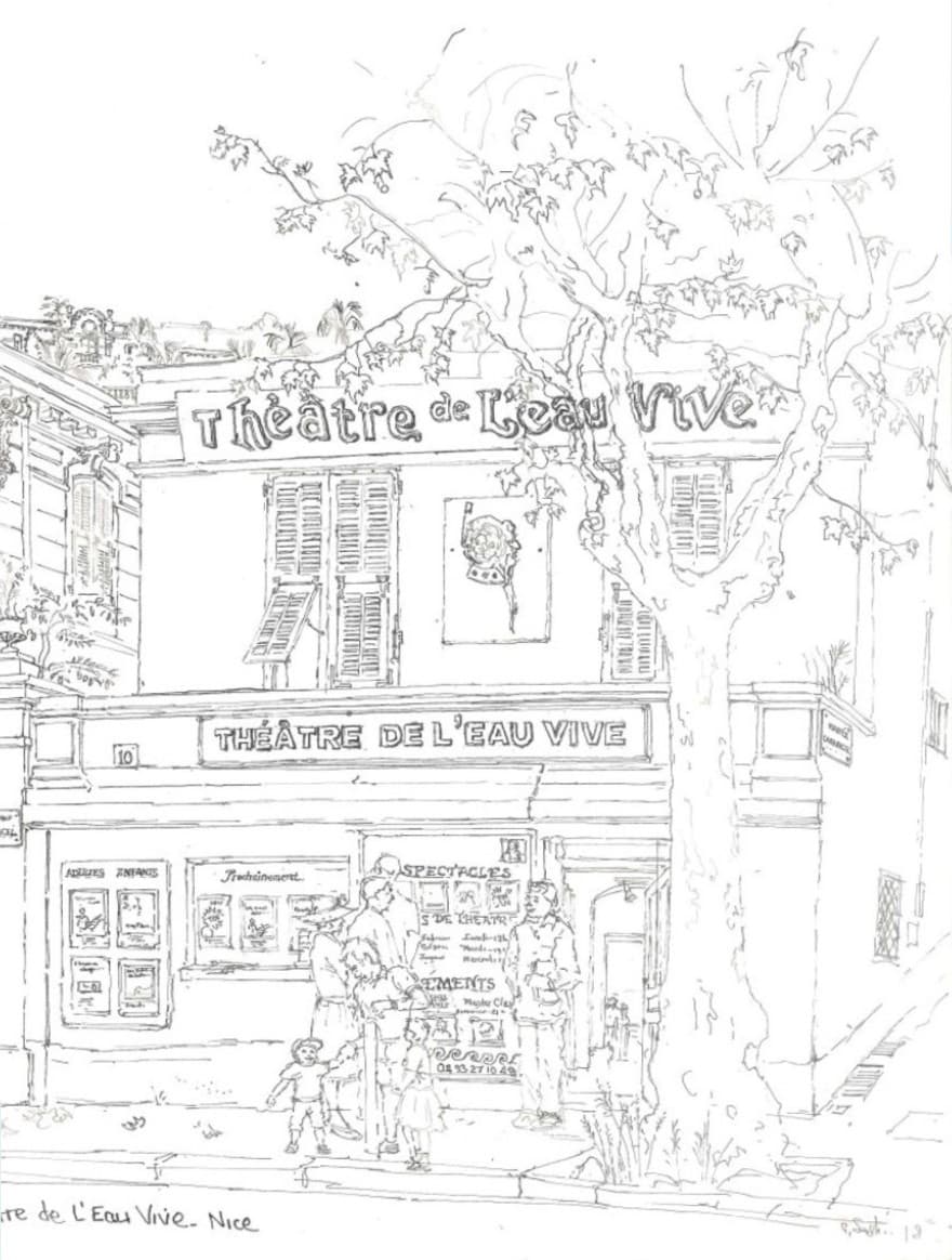 Cours de théâtre pour enfants — Théâtre de l'Eau Vive à Nice